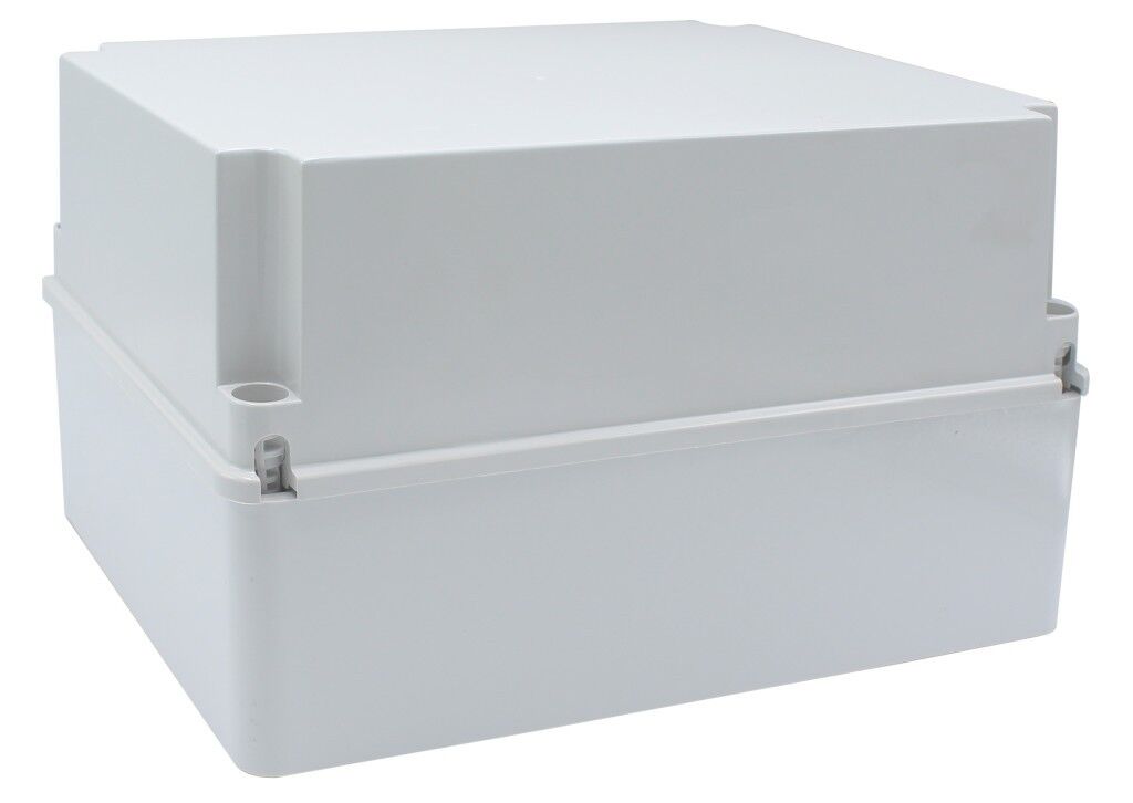 310x230x180 mm Düz Yüzeyli Derin Kare Sıva Üstü ABS Opak Buat, IP67 H.Free