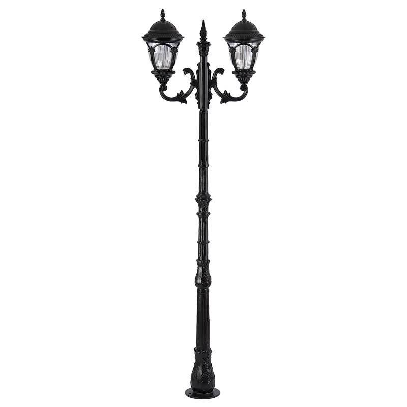 ElektrikPiyasa Alüminyum Polikarbon Camlı Süslü Aydınlatma Direği 250 cm