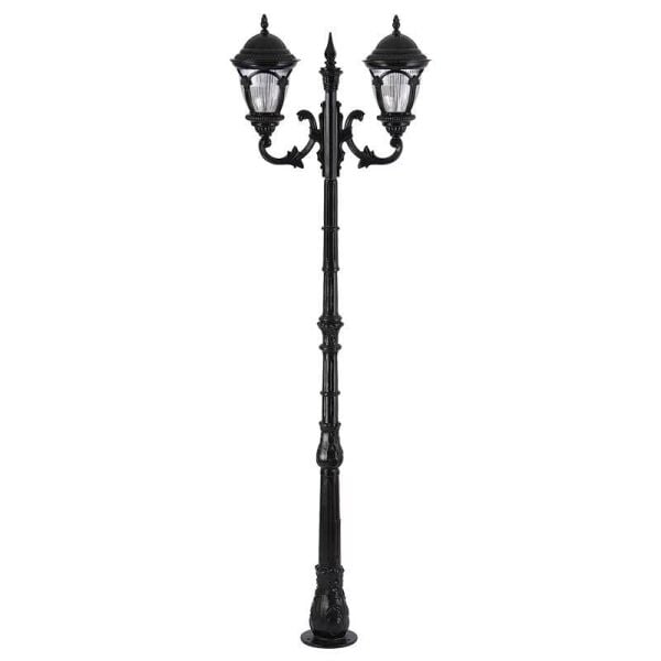 ElektrikPiyasa Alüminyum Polikarbon Camlı Süslü Aydınlatma Direği 250 cm