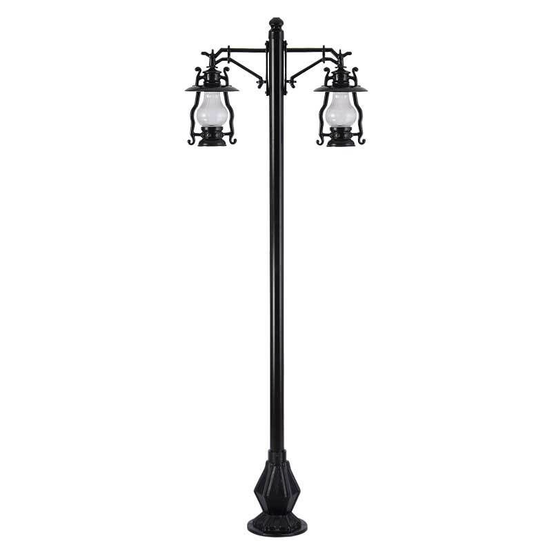 ElektrikPiyasa Alüminyum Gaz Lambalı Aydınlatma Direği 300 cm