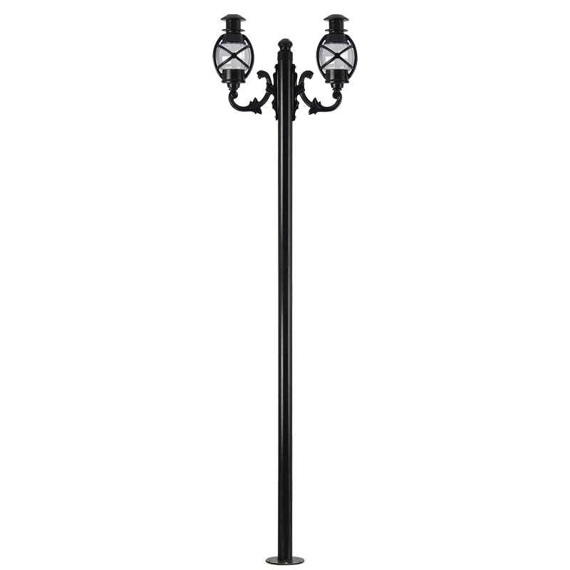 ElektrikPiyasa PoliKarbon Camlı Küçük Gemici Fenerli Aydınlatma Direği 260 cm